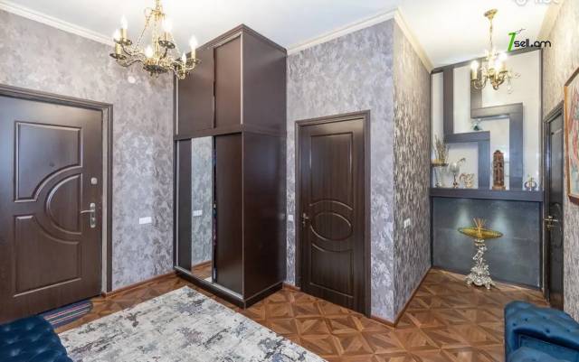 3 սենյականոց բնակարան նորակառույց շենքում Նաիրի Զարյան փողոցում, 113 ք.մ., բարձր առաստաղներ