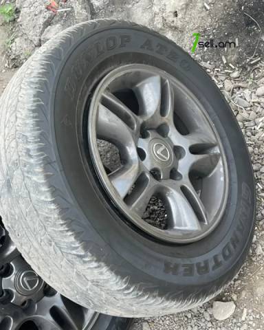 R17 4հատ Lexus GX Անիվներ անվահեծերով, համասեզոնային անվադողեր, 265/65 R17