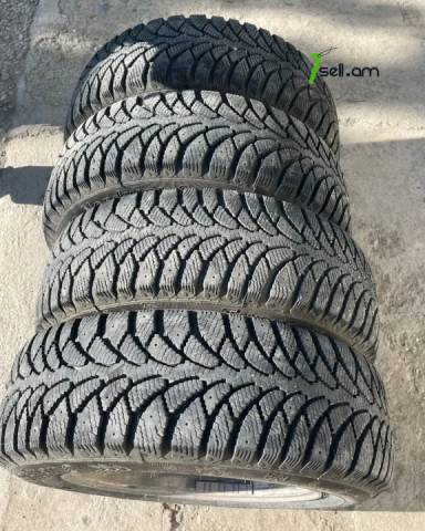 Tunga 4հատ 95% Անիվներ անվահեծերով, ձմեռային անվադողեր, 185/65 R14