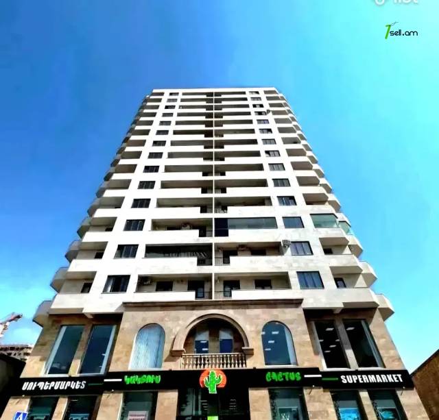 3 սենյականոց բնակարան նորակառույց շենքում Գրիբոյեդովի փողոցում, 116 քմ, 11/16 հարկ, 2 սանհանգույց