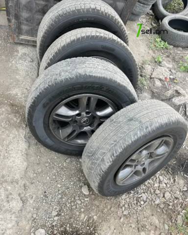 R17 4հատ Lexus GX Անիվներ անվահեծերով, համասեզոնային անվադողեր, 265/65 R17