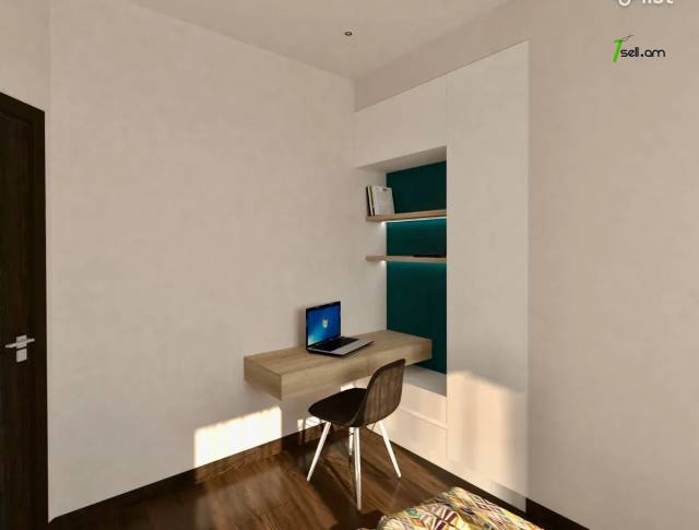 2 սենյականոց բնակարան նորակառույց շենքում Ամիրյան փողոցում, 50 քմ, 8/18 հարկ, բարձր առաստաղներ