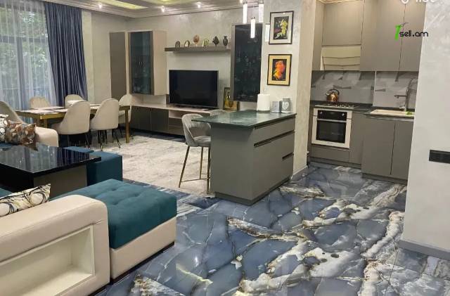 3 սենյականոց բնակարան նորակառույց շենքում Տիգրան Մեծ պողոտայում, 93 ք.մ., 4/8 հարկ, 2 սանհանգույց