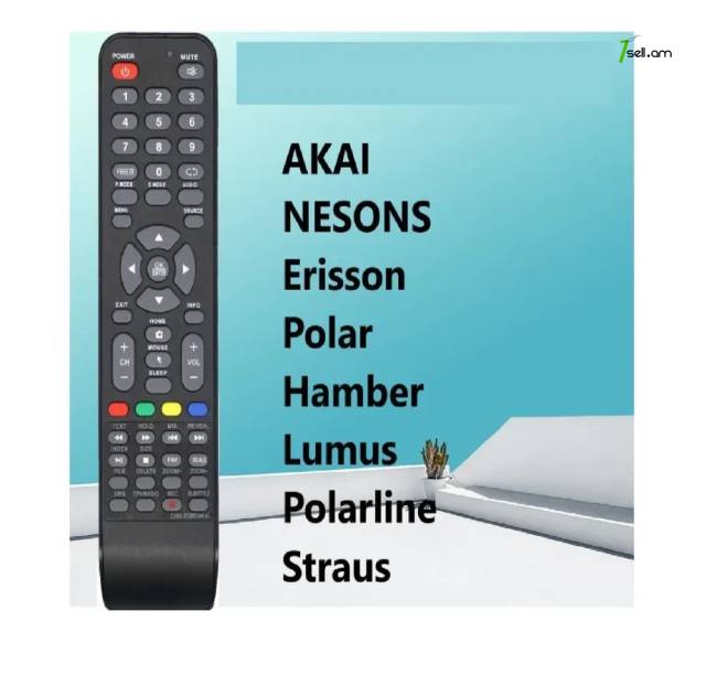Пульт для телевизора Akai SHIVAKI LIBERTY ERISSON POLARLINE Հեռակառավարման վահանակ
