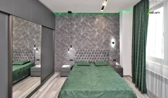 4 սենյականոց բնակարան նորակառույց շենքում Էրեբունու փողոցում, 118 ք.մ., 13/16 հարկ, 2 սանհանգույց