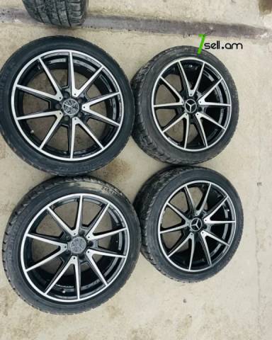 GGG. AMG r18 Անիվներ անվահեծերով, անվադողեր 245/40 R18