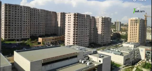 2 սենյականոց բնակարան նորակառույց շենքում Ծարավ Աղբյուր փողոցում, 62 քմ, նախավերջին հարկ