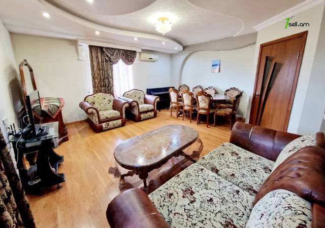 2 սենյականոց բնակարան Նար-Դոսի փողոցում, 80 ք.մ., 7/9 հարկ, եվրովերանորոգված