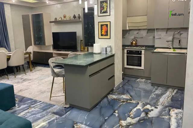 3 սենյականոց բնակարան նորակառույց շենքում Տիգրան Մեծ պողոտայում, 93 ք.մ., 4/8 հարկ, 2 սանհանգույց