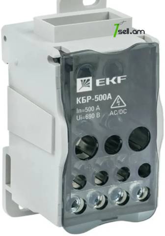 EKF բաշխիչ տերմինալ 500A; кросс модуль 500A