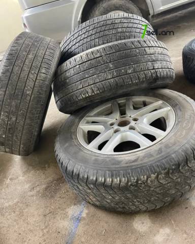 GGG. BMW R17 x5 banntaj անվահեծ ու անվադողեր, 235/65 R17