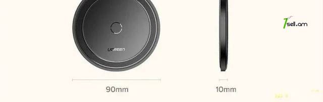 Ամանորյա նվեր Անլար լիցքավորիչ Ugreen Qi Desktop Wireless Charging անլար Беспроводное зарядное устройство