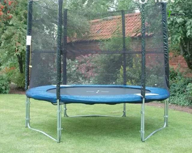 Батут Բատուտ trampoline Սպորտային բատուտ անվտանգության ցանցով, տրամագիծը 1.83սմ