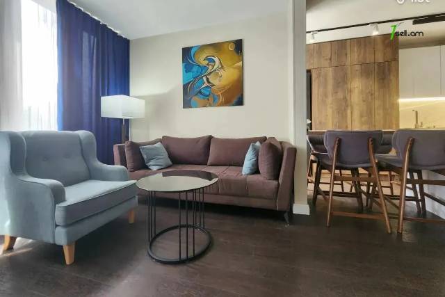 3 սենյականոց բնակարան նորակառույց շենքում Բաղյան փողոցում, 60 քմ, 2/8 հարկ, բարձր առաստաղներ