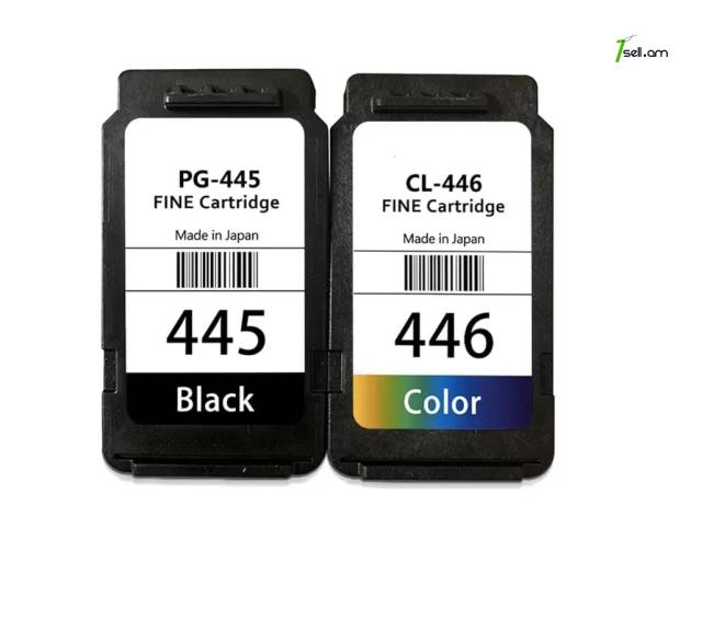 Պրինտեռի քարթրիջ Картридж для принтера Canon 445 Canon 446 MG2540 ink cartridge գունավոր սև