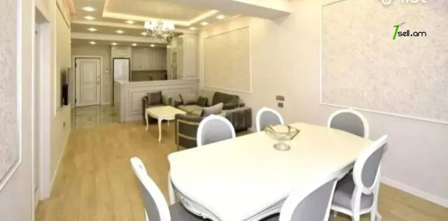2 սենյականոց բնակարան նորակառույց շենքում Եզնիկ Կողբացու փողոցում, 87 ք.մ., նախավերջին հարկ