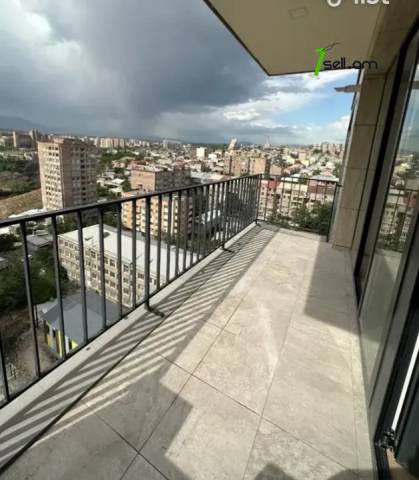 2 սենյականոց բնակարան նորակառույց շենքում Արամ Խաչատրյան փողոցում, 65 ք.մ., նախավերջին հարկ