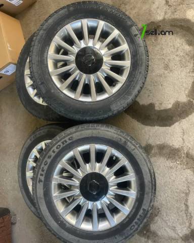 GGG.R16 5x114.3 4հատ անվահեծ Օրիգինալ Nissan