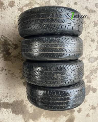 AMG r15 4հատ Անիվներ անվահեծերով, համասեզոնային անվադողեր, 195/65 R15