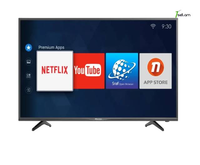 Հեռուստացույց HISENSE H43A6100 43" (109սմ) SMART DVB-T2 4K գրեթե չօգտագործված LED - телевизор հեռուստացույց TV