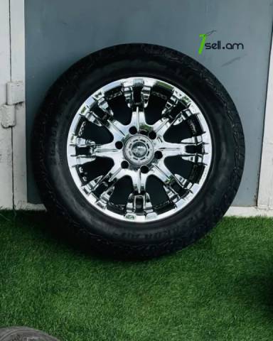 GGG.R18 6x139.7 Toyota Prado, Lexus GX, Mitshubishi4հատ Անիվներ անվահեծերով, համասեզոնային անվադողեր 265/60 R18