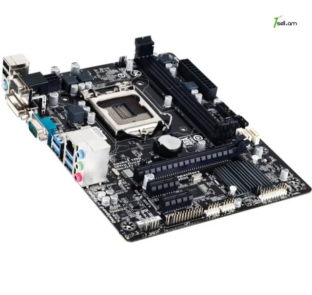 MB LGA 1150 GIGABYTE GA-H81M-D2V Matherboard Материнская плата Մայրսալիկ Պլատա mainboard materinka lga1150