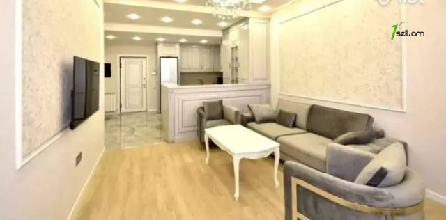 2 սենյականոց բնակարան նորակառույց շենքում Եզնիկ Կողբացու փողոցում, 87 ք.մ., նախավերջին հարկ