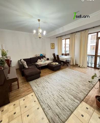 3 սենյականոց բնակարան նորակառույց շենքում Ադոնցի փողոցում, 83 ք.մ., 2/8 հարկ, 2 սանհանգույց