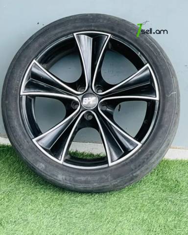GGG.R17 5x100 Corolla 4հատ Անիվներ անվահեծերով, ամառային անվադողեր, 225/45 R17