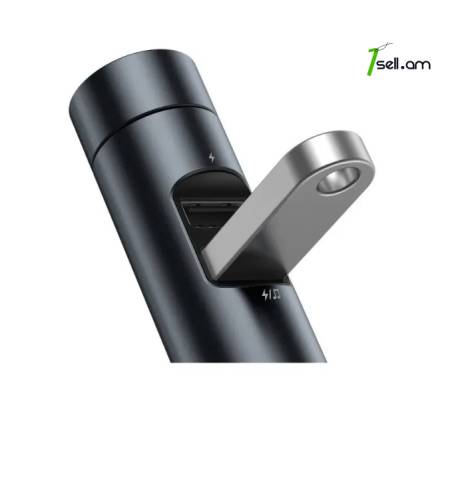 Ավտոմեքենայի FM հաղորդիչ (FM մոդուլատոր) Baseus Energy Column (BS-01) Bluetooth 5.0 MP3 модулатор Charger