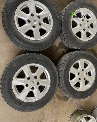 GGG.R18 4հատ Lexus LX, Անիվներ անվահեծերով, ձմեռային անվադողեր, DUNLOP 275/60/R18 90%