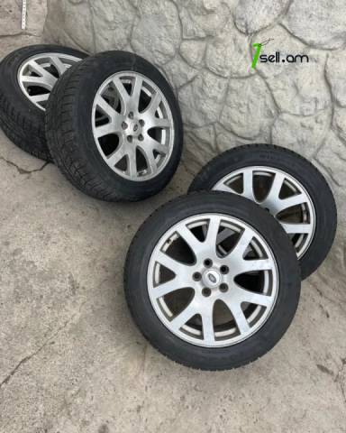 GGG.Անիվներ անվահեծերով, 4 հատ ձմեռային անվադողեր, 255/50 R19 90%