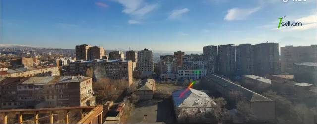 3 սենյականոց բնակարան Սունդուկյան փողոցում, 90 քմ, մի քանի պատշգամբ, կապիտալ վերանորոգված