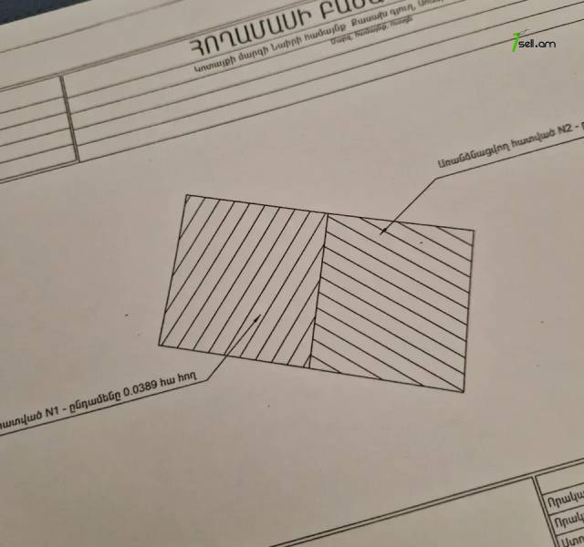 Հողատարածք բնակելի շինությունների համար Մելքումովի փողոցում Դավթաշենում, 400 քմ