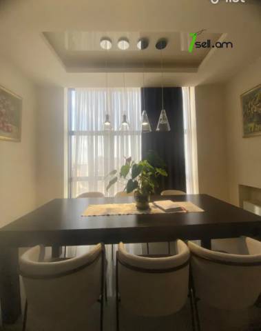 4 սենյականոց բնակարան նորակառույց շենքում Ադոնցի փողոցում, 145 քմ, 12/18 հարկ, բարձր առաստաղներ