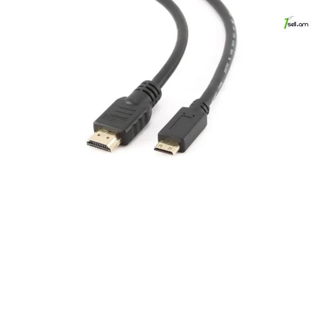Cablexpert mini HDMI to HDMI 4K 60Hz кабель 1,8 մ. cable լար