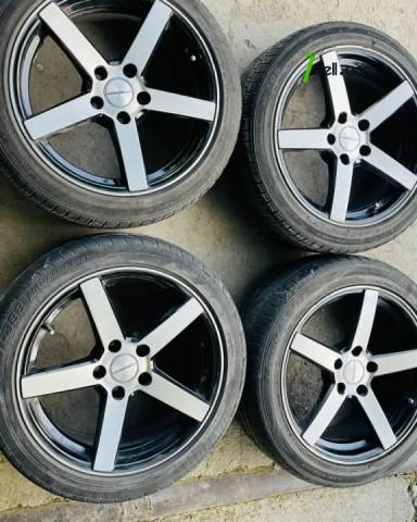 GGG. Vossen R17 5x114.3 4հատ Անիվներ անվահեծերով, համասեզոնային անվադողեր, 215/45 R17