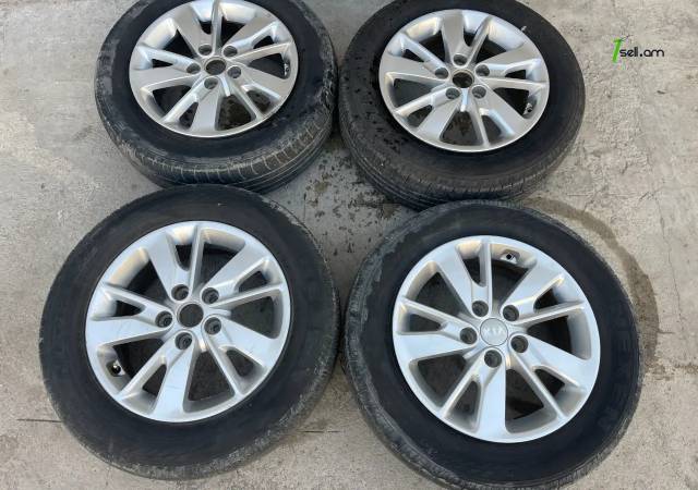 GGG.R16 5x114.3 4հատ անվահեծ Օրիգինալ Kia. hyundai, nisan, mazda