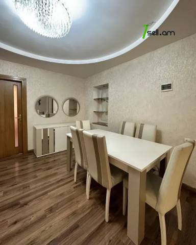 3 սենյականոց բնակարան Եզնիկ Կողբացու փողոցում, 130 քմ, 4/9 հարկ, 2 սանհանգույց, բարձր առաստաղներ