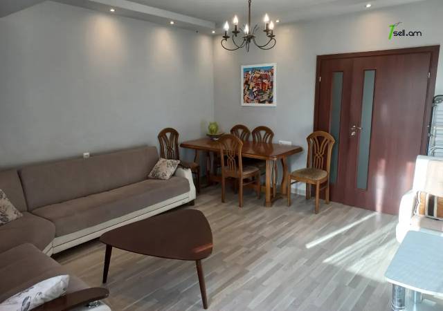 3 սենյականոց բնակարան Թամանյանի փողոցում, 92 ք.մ., 3/5 հարկ, եվրովերանորոգված, քարե շենք