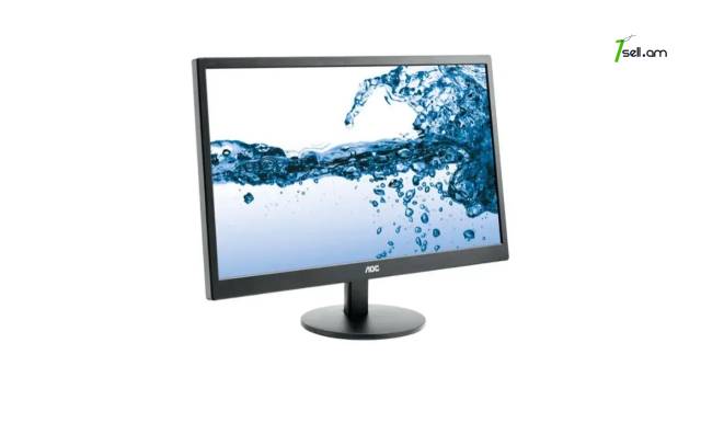 Մոնիտոր AOC 22" TFT TN 1x VGA E2270SWN 60 Hz + 12 ամիս երաշխիքով