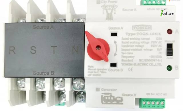 Tomzn AVR 4P 125A Автомат ввода резерва TOMZN 125A