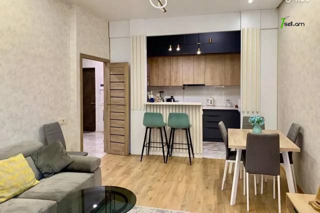 2 սենյականոց բնակարան նորակառույց շենքում Արաբկիրում, 59 քմ, 5/12 հարկ, բարձր առաստաղներ