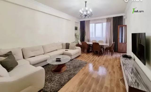 3 սենյականոց բնակարան նորակառույց շենքում Ավետիս Ահարոնյանի փողոցում, 97 ք.մ., 2 սանհանգույց