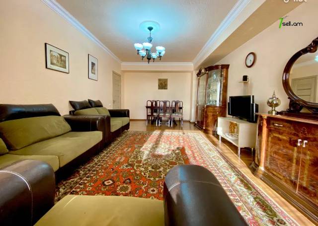 3 սենյականոց բնակարան Ավետիս Ահարոնյան փողոցում, 94 քմ, 7/9 հարկ, եվրովերանորոգված