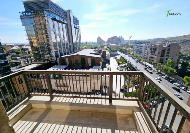 2 սենյականոց բնակարան նորակառույց շենքում Պարոնյանի փողոցում, 80 ք.մ., բարձր առաստաղներ, 8/14 հարկ