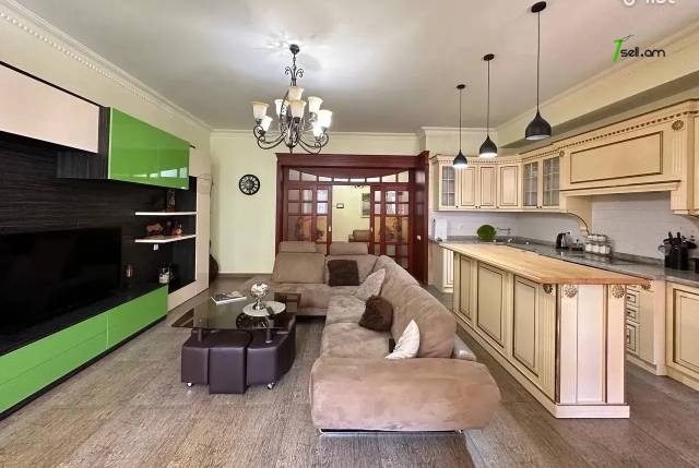 3 սենյականոց բնակարան նորակառույց շենքում Արամի փողոցում, 143 քմ, 4/13 հարկ, 2 սանհանգույց