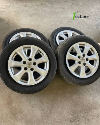 GGG.R16 4հատ 50-60% Անիվներ անվահեծերով, համասեզոնային անվադողեր, 215/60 R16