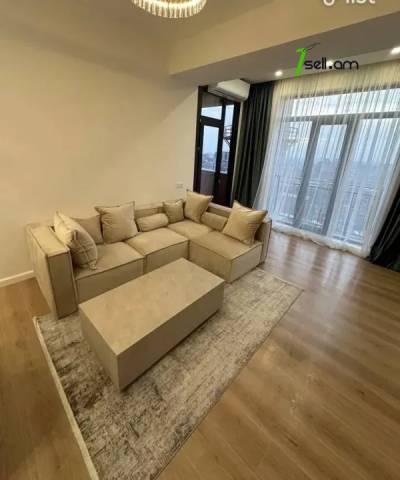 3 սենյականոց բնակարան նորակառույց շենքում Չարենցի փողոցում, 71 քմ, նախավերջին հարկ, բարձր առաստաղներ