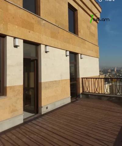 4 սենյականոց բնակարան նորակառույց շենքում, Ներսիսյան փողոցի փակուղի, 200 քմ, նախավերջին հարկ